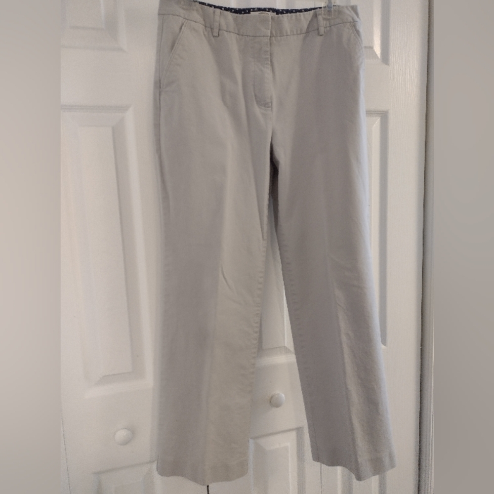 Vintage Talbots Pale Gray Pants, Size 12P